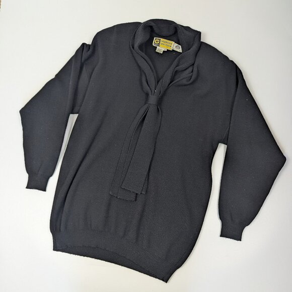 Vintage Goldworm New York 100% Pure Wool Sweater Trumpet Skirt Set Womens 10 - Picture 2 of 10